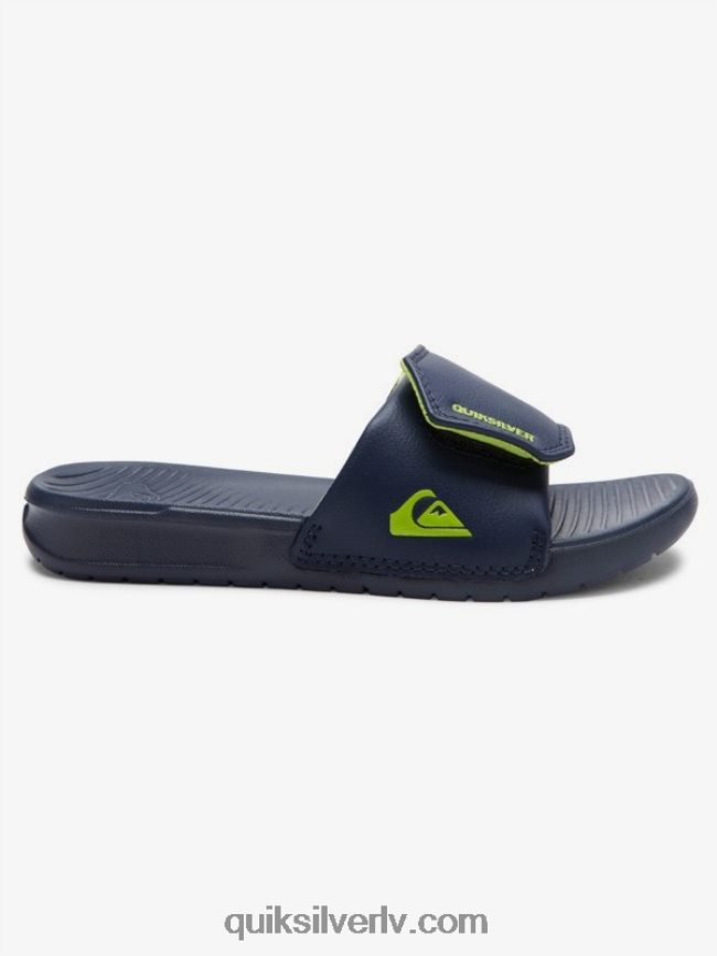 zēni Quiksilver 8-16 spilgti krasta regulēšanas slīdņi zils zaļš 88064R2187