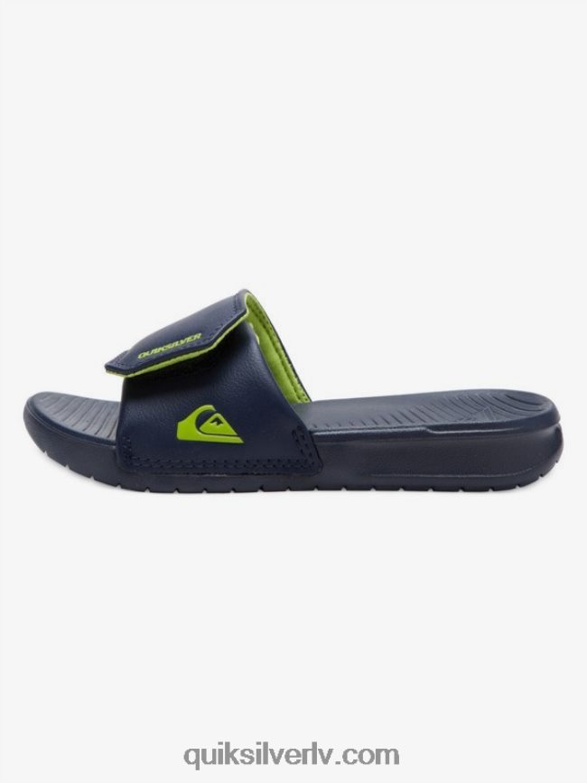 zēni Quiksilver 8-16 spilgti krasta regulēšanas slīdņi zils zaļš 88064R2187