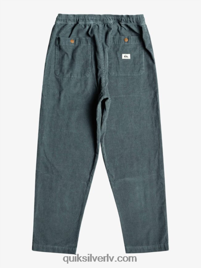 vīriešiem Quiksilver cord beach cruiser velveta bikses tumšs šīferis 88064R921