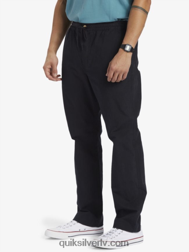 vīriešiem Quiksilver ūdensvīrs pēc sērfošanas biksēm melns 88064R791