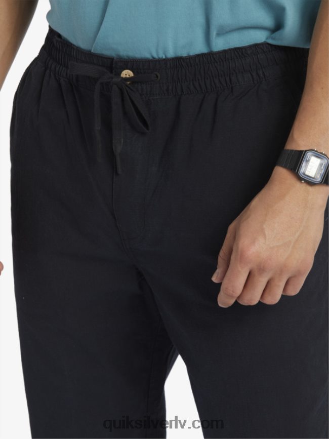 vīriešiem Quiksilver ūdensvīrs pēc sērfošanas biksēm melns 88064R791