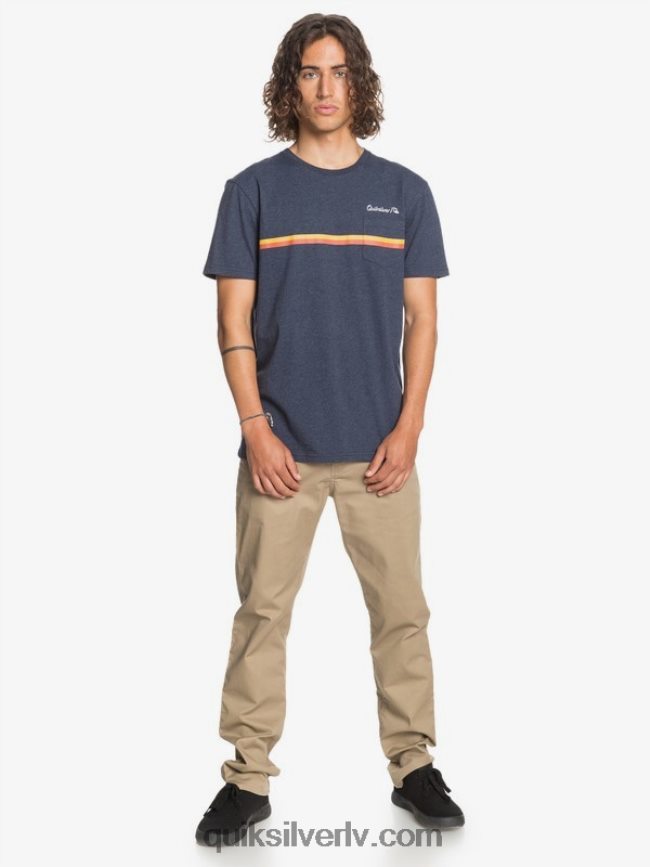 vīriešiem Quiksilver ikdienas savienības čino kabatas bikses elmwood 88064R1159