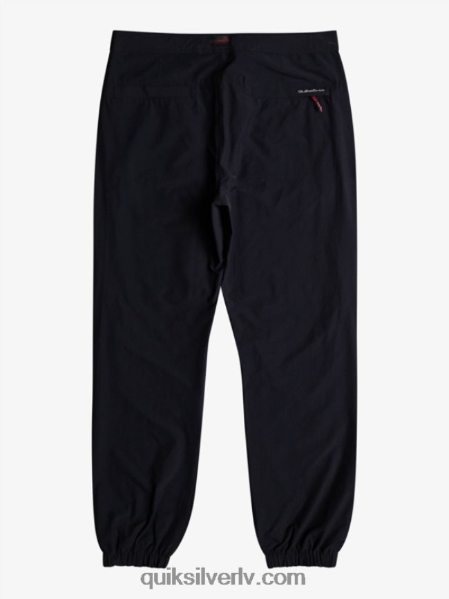 vīriešiem Quiksilver jūras gultnes kravas bikses melns 88064R1847