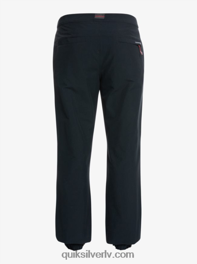 vīriešiem Quiksilver jūras gultnes kravas bikses melns 88064R1847