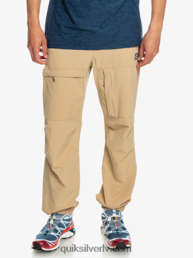 vīriešiem Quiksilver jūras gultnes kravas bikses tanīns 88064R1846