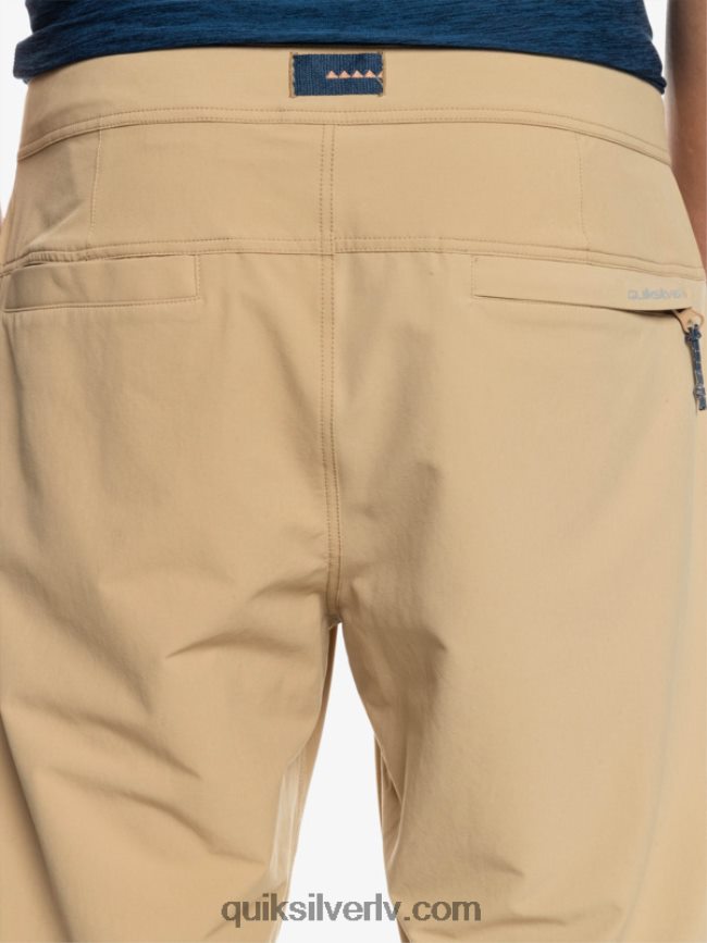vīriešiem Quiksilver jūras gultnes kravas bikses tanīns 88064R1846