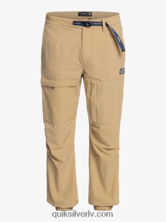 vīriešiem Quiksilver jūras gultnes kravas bikses tanīns 88064R1846