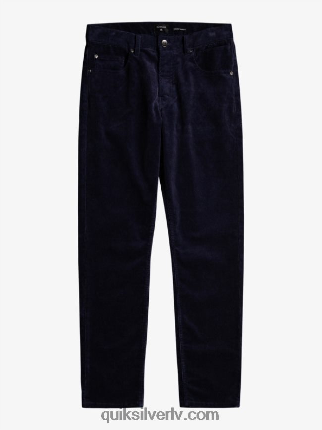 vīriešiem Quiksilver krakera auklas velveta bikses jūras žakete 88064R1548