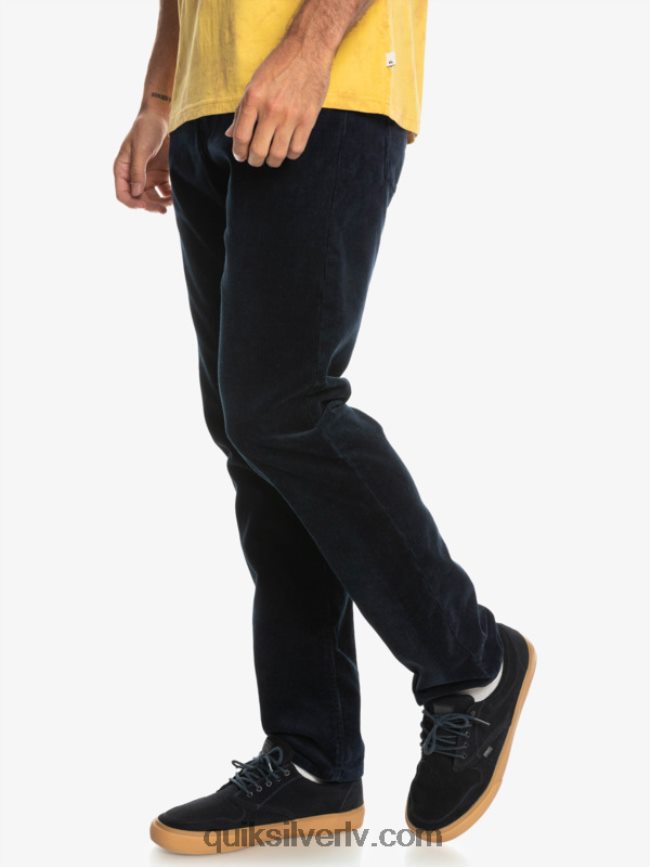 vīriešiem Quiksilver krakera auklas velveta bikses jūras žakete 88064R1548
