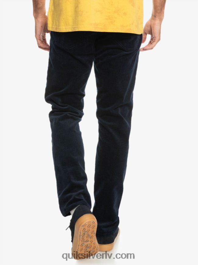 vīriešiem Quiksilver krakera auklas velveta bikses jūras žakete 88064R1548