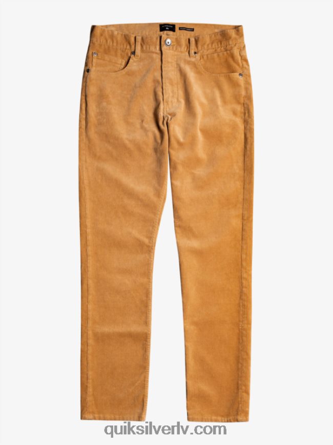 vīriešiem Quiksilver krakera auklas velveta bikses plage 88064R1550