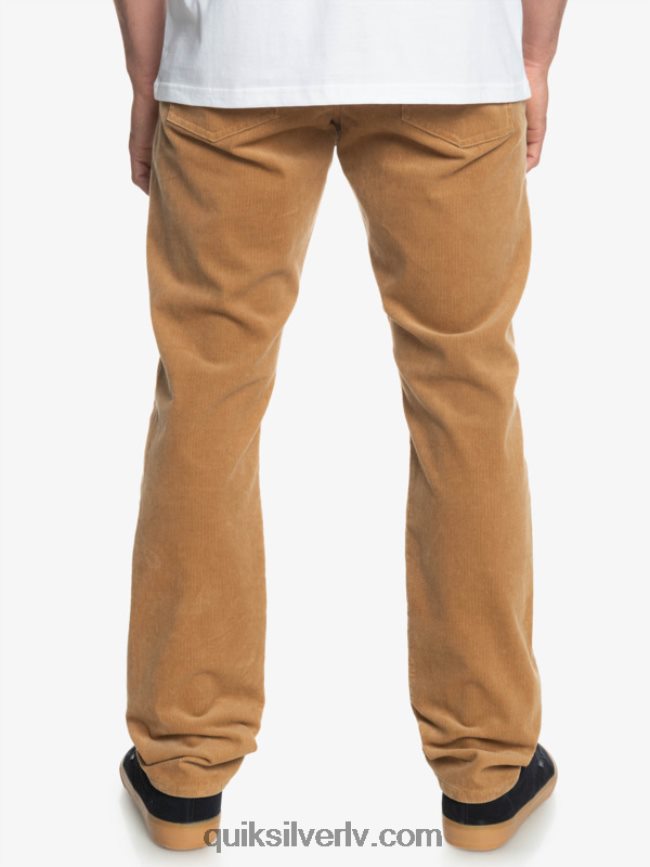 vīriešiem Quiksilver krakera auklas velveta bikses plage 88064R1550