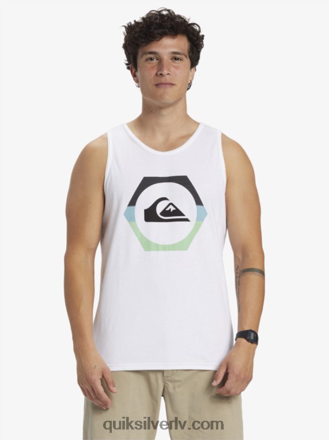 vīriešiem Quiksilver formas maiņas tvertne balts 88064R429