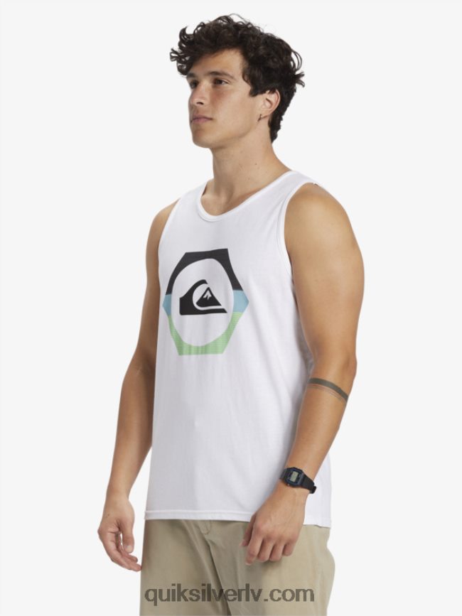 vīriešiem Quiksilver formas maiņas tvertne balts 88064R429