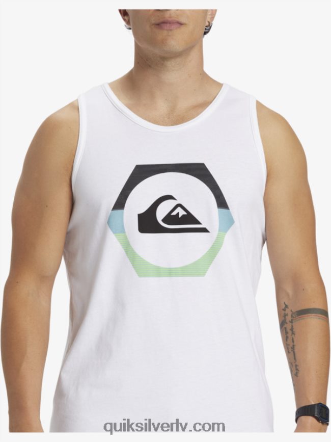 vīriešiem Quiksilver formas maiņas tvertne balts 88064R429