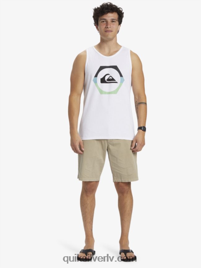 vīriešiem Quiksilver formas maiņas tvertne balts 88064R429