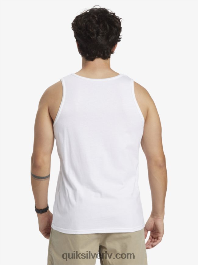 vīriešiem Quiksilver formas maiņas tvertne balts 88064R429