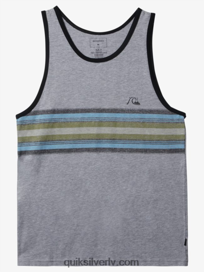 vīriešiem Quiksilver ikdienas svītru tvertne atlētisks viršs 88064R704