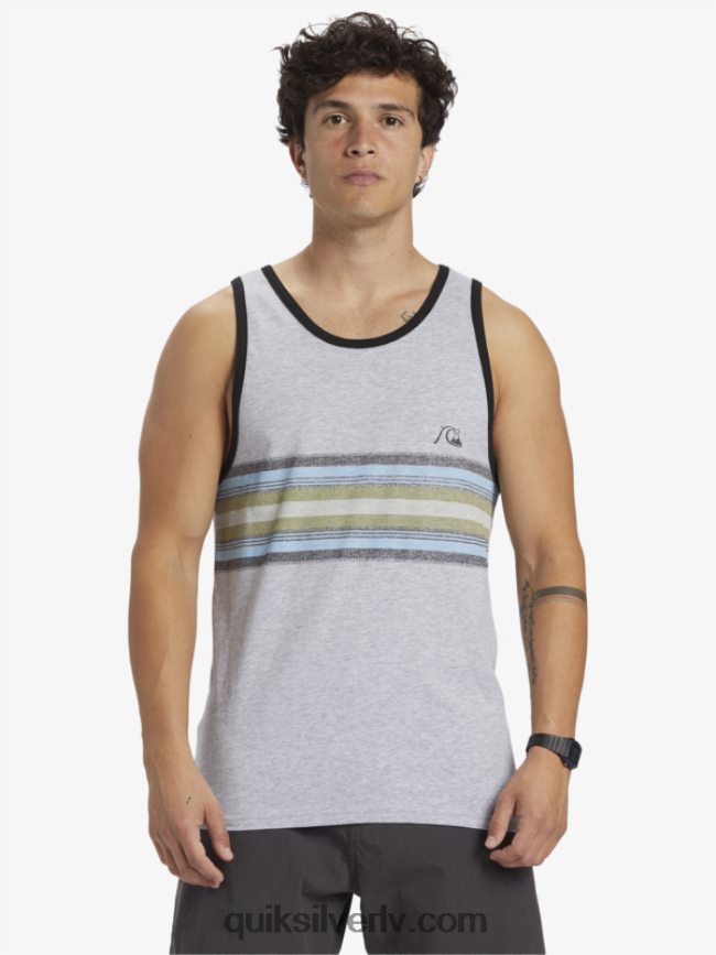 vīriešiem Quiksilver ikdienas svītru tvertne atlētisks viršs 88064R704