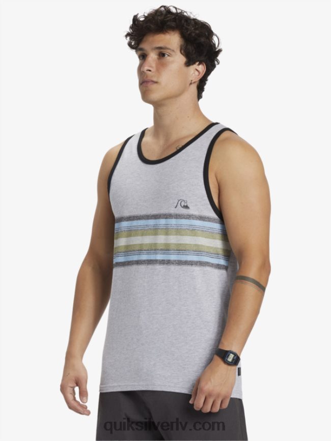 vīriešiem Quiksilver ikdienas svītru tvertne atlētisks viršs 88064R704