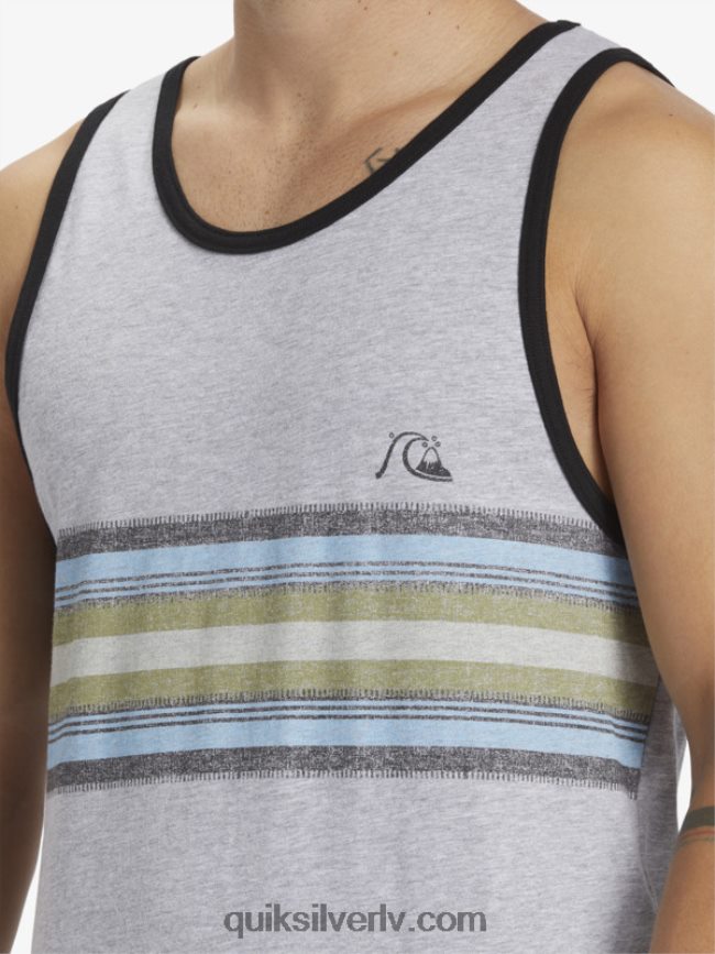 vīriešiem Quiksilver ikdienas svītru tvertne atlētisks viršs 88064R704