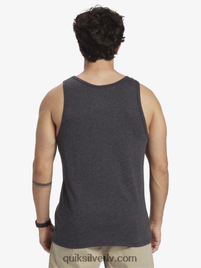 vīriešiem Quiksilver ikdienas svītru tvertne ogļu virši 88064R705