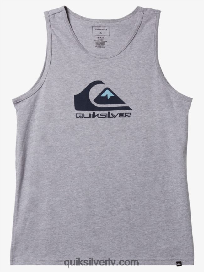 vīriešiem Quiksilver liela logotipa tvertne atlētisks viršs 88064R267