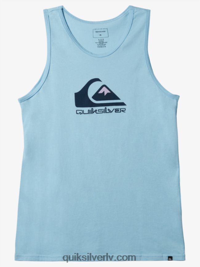 vīriešiem Quiksilver liela logotipa tvertne debesu zils 88064R268