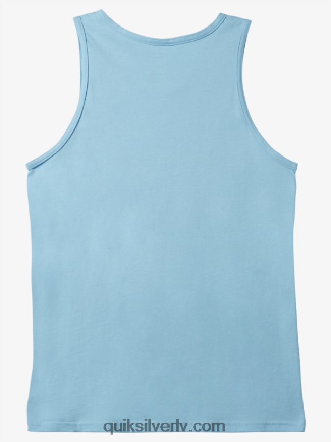 vīriešiem Quiksilver liela logotipa tvertne debesu zils 88064R268