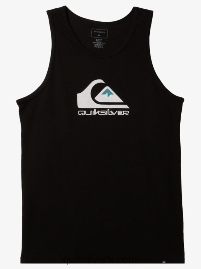 vīriešiem Quiksilver liela logotipa tvertne melns 88064R262
