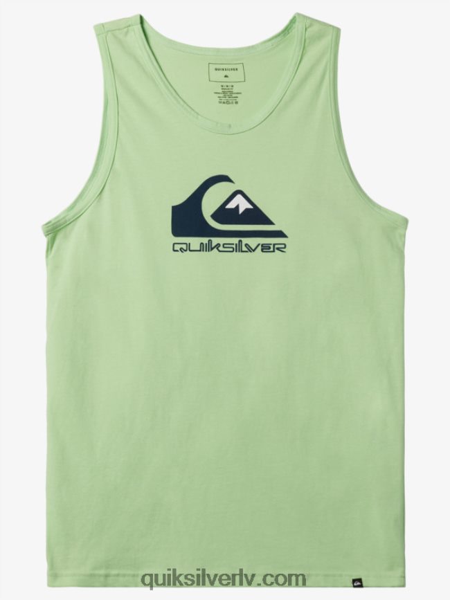 vīriešiem Quiksilver liela logotipa tvertne paradīze zaļš 88064R264