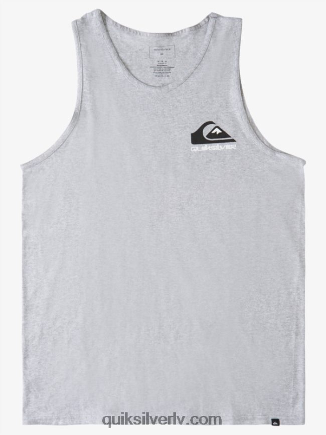 vīriešiem Quiksilver logotipa aizmugurējā tvertne atlētisks viršs 88064R1522