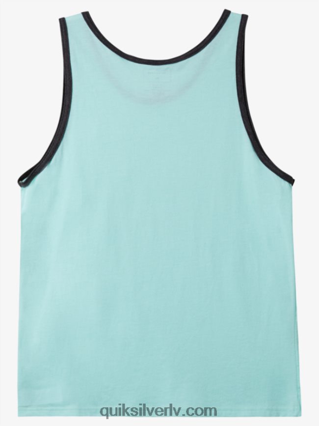 vīriešiem Quiksilver omni kabatas tvertnes t-krekls pludmales stikla virši 88064R559
