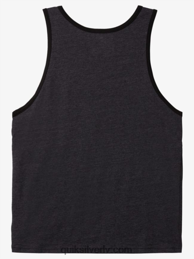 vīriešiem Quiksilver racionalizēts tvertnes t-krekls ogļu virši 88064R1337