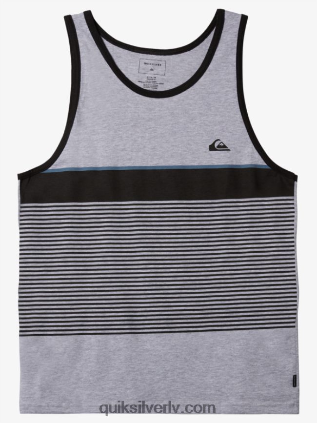 vīriešiem Quiksilver tihuānas svītru tvertne atlētisks viršs 88064R454