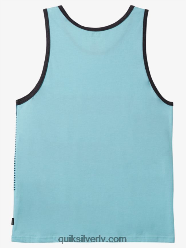 vīriešiem Quiksilver tihuānas svītru tvertne eņģeļa zils virši 88064R455