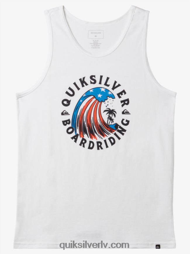 vīriešiem Quiksilver viļņu tvertnes mājas balts 88064R154