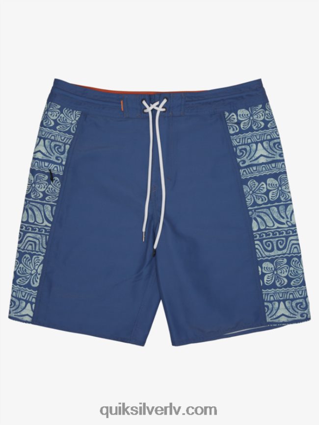 vīriešiem Quiksilver Waterman cliffside 19 dēļa šorti Odiseja pelēkā klints krasta bs 88064R1821