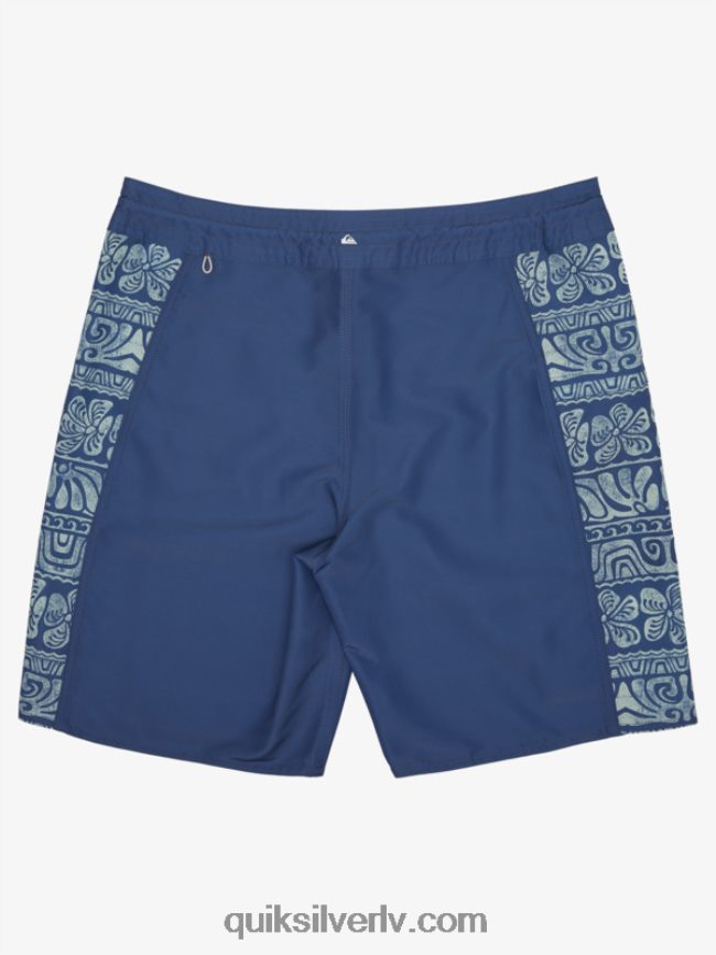vīriešiem Quiksilver Waterman cliffside 19 dēļa šorti Odiseja pelēkā klints krasta bs 88064R1821
