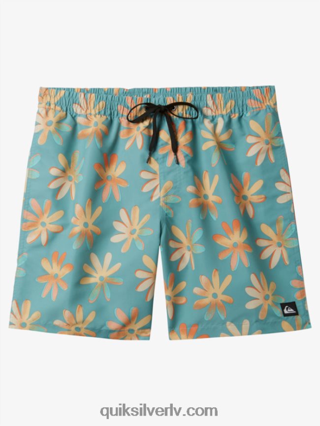 vīriešiem Quiksilver atkārtoti samaisa 17 zalves kameja zils 88064R353