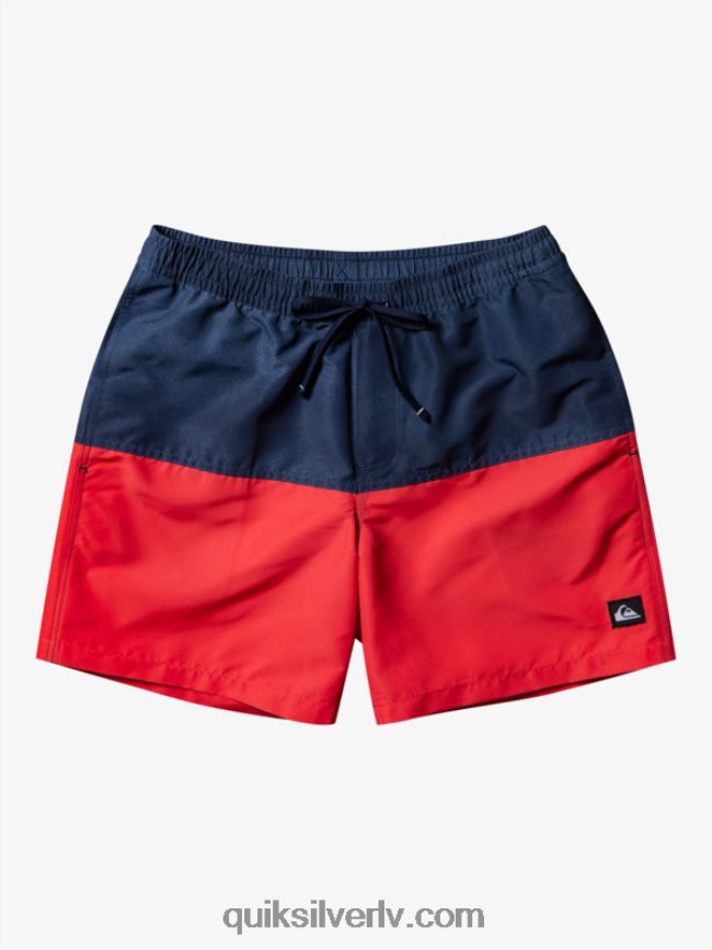 vīriešiem Quiksilver butt logo 17 zalves jūras žakete 88064R483