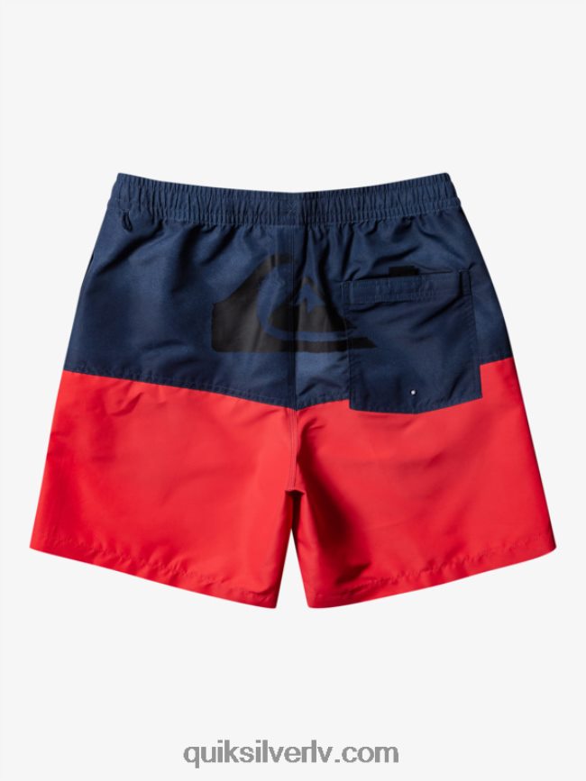 vīriešiem Quiksilver butt logo 17 zalves jūras žakete 88064R483