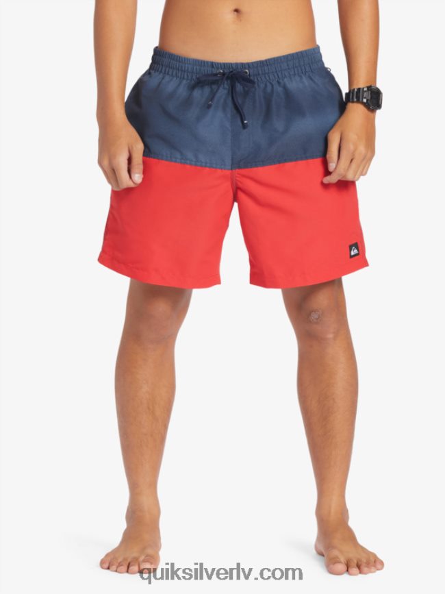 vīriešiem Quiksilver butt logo 17 zalves jūras žakete 88064R483