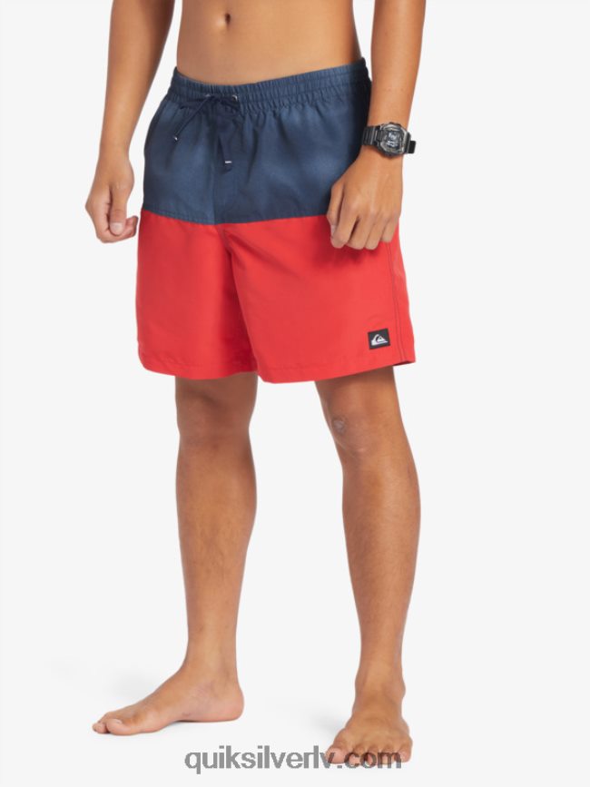 vīriešiem Quiksilver butt logo 17 zalves jūras žakete 88064R483