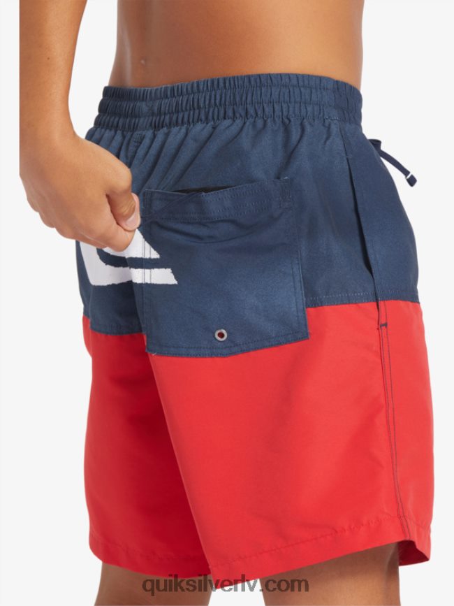 vīriešiem Quiksilver butt logo 17 zalves jūras žakete 88064R483