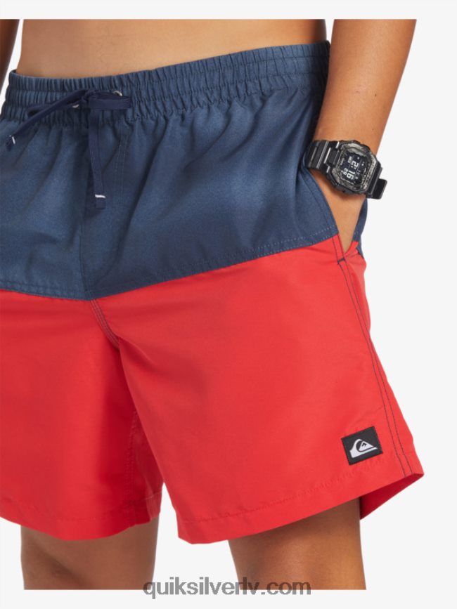 vīriešiem Quiksilver butt logo 17 zalves jūras žakete 88064R483