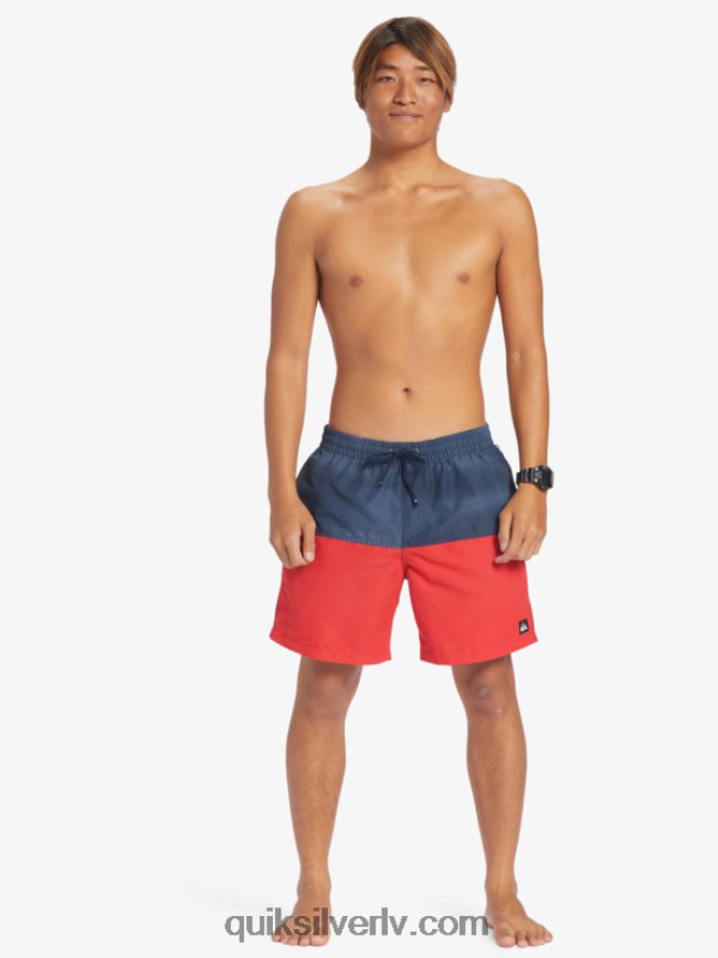 vīriešiem Quiksilver butt logo 17 zalves jūras žakete 88064R483
