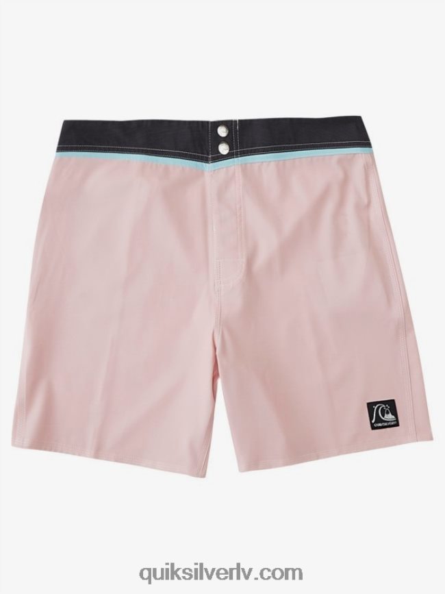 vīriešiem Quiksilver cieti snap 17 pārstrādāti dēļu šorti maigi rozā 88064R1829