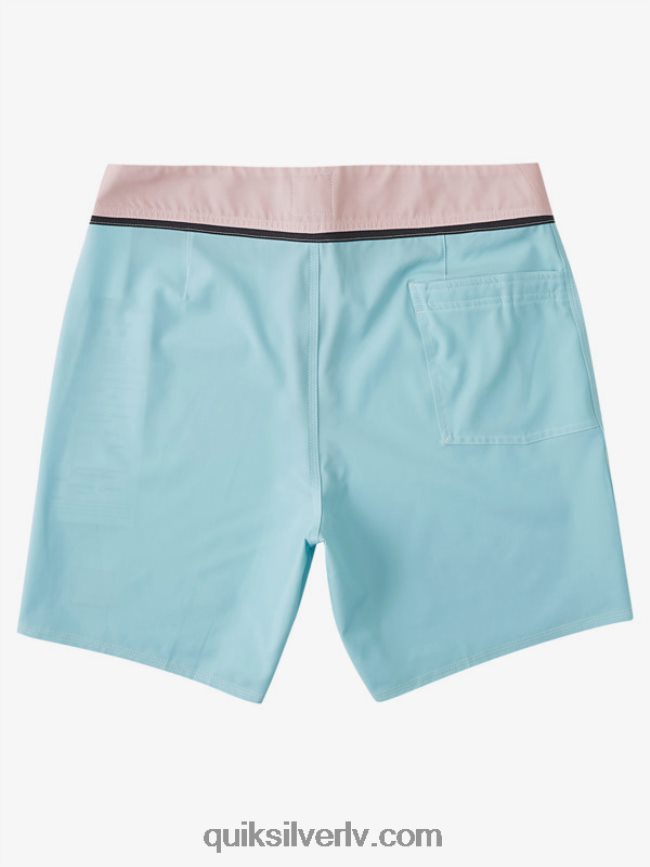 vīriešiem Quiksilver cieti snap 17 pārstrādāti dēļu šorti zils nokrāsa 88064R1828