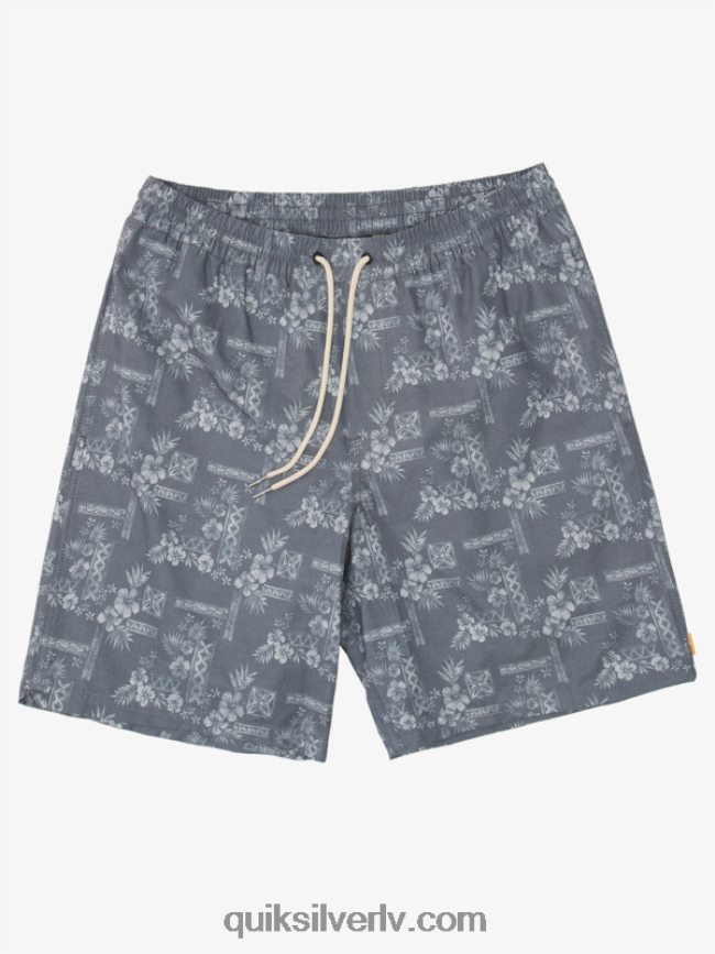 vīriešiem Quiksilver ūdenscilvēks akmens pakāpieni 19 zalve melni stonesteps vol 88064R1366